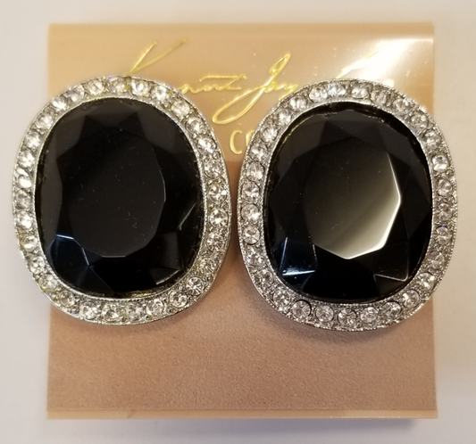 Jet Center Headlight Clip Earring