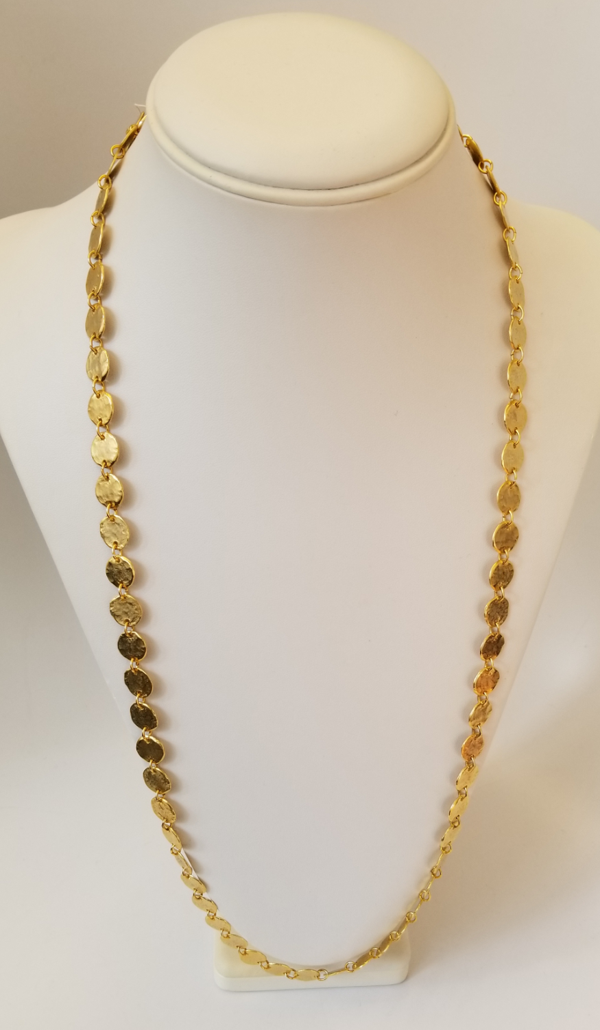 36" coin necklace