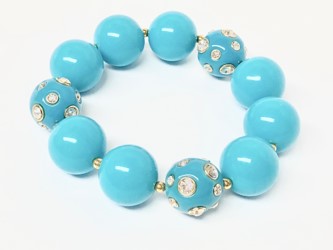 Turquoise Candy Ball Bracelet